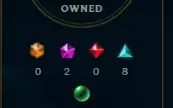 Conta LOL|Diamante 2|170 Skins ativas+109 no espólio|145k EA