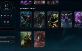 Conta lol prata 32 champs e 10 skins com email