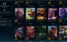 Conta de lol Unranked pra quem gosta de jogaar de sup