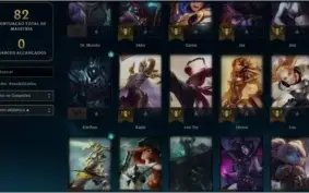 Conta de lol Unranked pra quem gosta de jogaar de sup