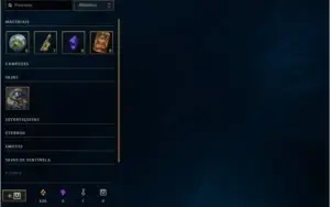 Conta de lol Unranked pra quem gosta de jogaar de sup
