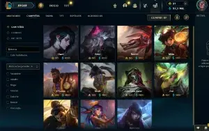 Conta LoL, 156 Skins e QUASE Todos Campeões, 27K EA Unranked