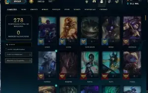 Conta LoL, 156 Skins e QUASE Todos Campeões, 27K EA Unranked