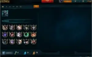 Conta Ouro 5, 100 campeões, 19 Skins, 8 Páginas de Runas!