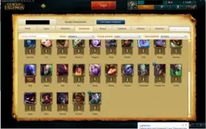 Conta league of legends Platina V