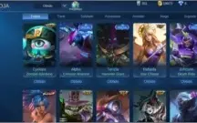 VENDO CONTA ML COM 73 HEROS E 132 SKINS!