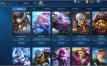 VENDO CONTA ML COM 73 HEROS E 132 SKINS!