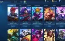 VENDO CONTA ML COM 73 HEROS E 132 SKINS!