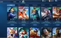 VENDO CONTA ML COM 73 HEROS E 132 SKINS!