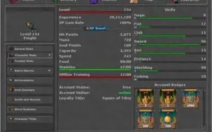 RP 232 NON PVP - EK 134 Lutabra - MS 90 RETRO OUTFIT WARRIOR