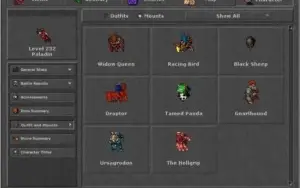 RP 232 NON PVP - EK 134 Lutabra - MS 90 RETRO OUTFIT WARRIOR