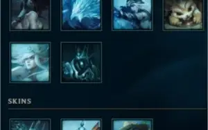 CONTA LEAGUE OF LEGENDS, LV 216, PLAT IV, GOLD III (FLEX)