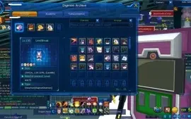 Conta midgame aox Servidor omegamon