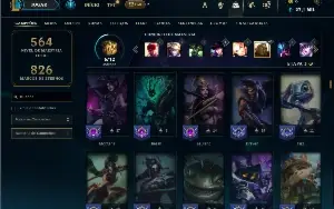 Ferro 2 com TODOS os champs e 147 Skins ( Mais de 70 Jogos )