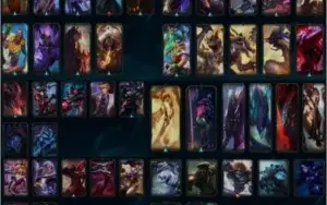 Vendo conta de lol D1:full champ,84 skins + 4 vitoriosas