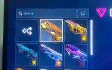 CONTA DE VALORANT - AS MELHORES SKINS DA RANKED+5000 GASTOS