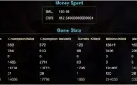 CONTA LEAGUE OF LEGENDS - TODOS CHAMPS - 120 SKINS - PLAT 3