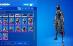 Conta Fortnite com diversas Skins