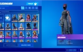 Conta Fortnite com diversas Skins