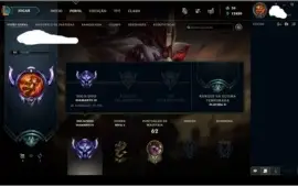 Conta diamante 4 smurf