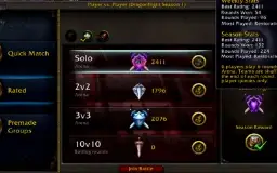 Shaman 2400rank solomix. 2 mog elite