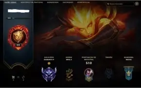 CONTA DIAMOND (110 SKINS + 211 ÍCONES)