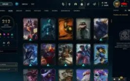Conta De 2014, 212 Skins, Full Acesso