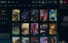 Conta De 2014, 212 Skins, Full Acesso