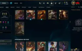 Conta De 2014, 212 Skins, Full Acesso