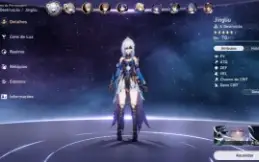 Conta Honkai Star Rail: Jingliu E1 Cone Assinatura Bronya E1