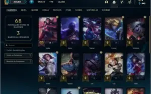 Conta bronze 1 com poucos jogos