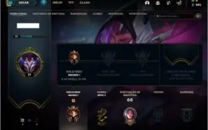 Conta bronze 1 com poucos jogos