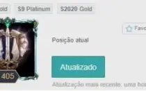 Conta LOL - Platina 4 - Lvl 405 - 68 Skins - Muitos espólios
