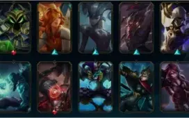 Conta Plat 1 60 skins, descrição duojob