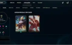 Conta Unranked - 47k essencia azul -2 skins