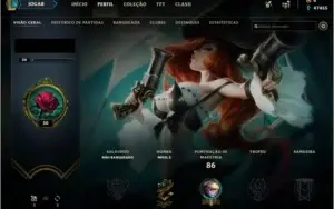 Conta Unranked - 47k essencia azul -2 skins