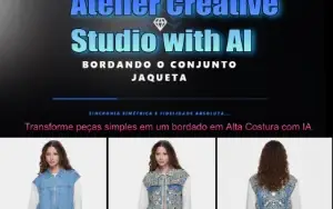 Crie Bordados de Alto Padrão com IA