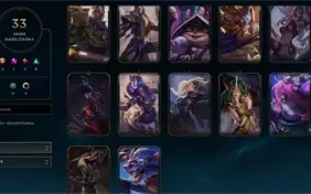 Conta LoL Mestre 68% de Winrate