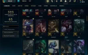 Conta prata 3 com 95 Champs e 47 Skins