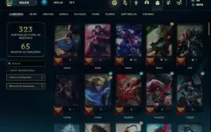 Conta prata 3 com 95 Champs e 47 Skins
