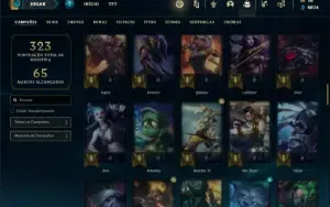 Conta prata 3 com 95 Champs e 47 Skins