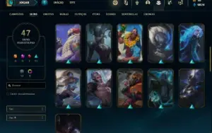 Conta prata 3 com 95 Champs e 47 Skins