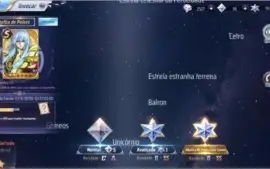 SAINT SEIYA AWAKENING - COM GEMAS AVANÇADAS E LIVROS