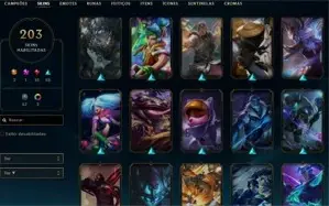 CONTA 203 SKINS - 2 ultimate,