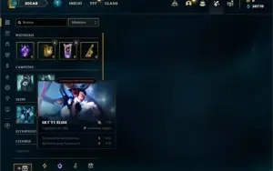 Conta ouro 4 com 33 Champs e 3 Fragmentos