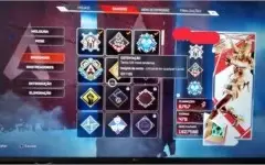 Ps4 lv 500, conta apex season s1-s8 Full+ herança do octane.