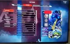 Ps4 lv 500, conta apex season s1-s8 Full+ herança do octane.