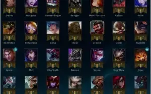 Conta LoL (gold3 e platina 4)
