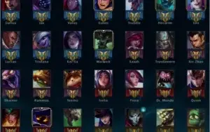 Conta LoL (gold3 e platina 4)