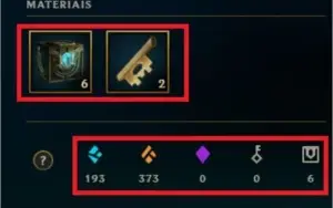 Conta de League of Legends
